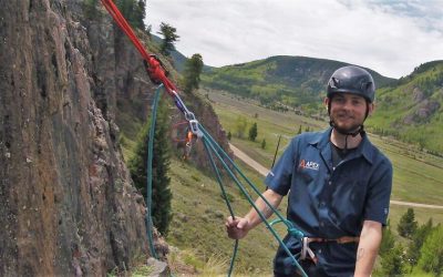 Lowering a Climber in Guide Mode