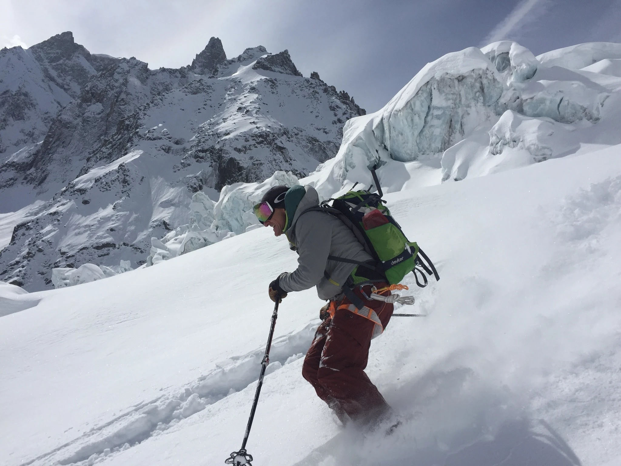 Bruce Hodgekins Skiing