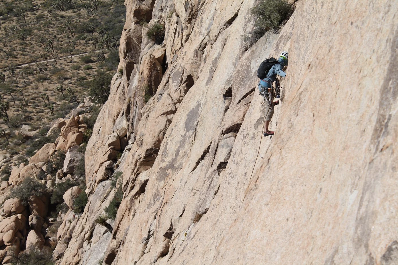 Joshua Tree Rock Climbing