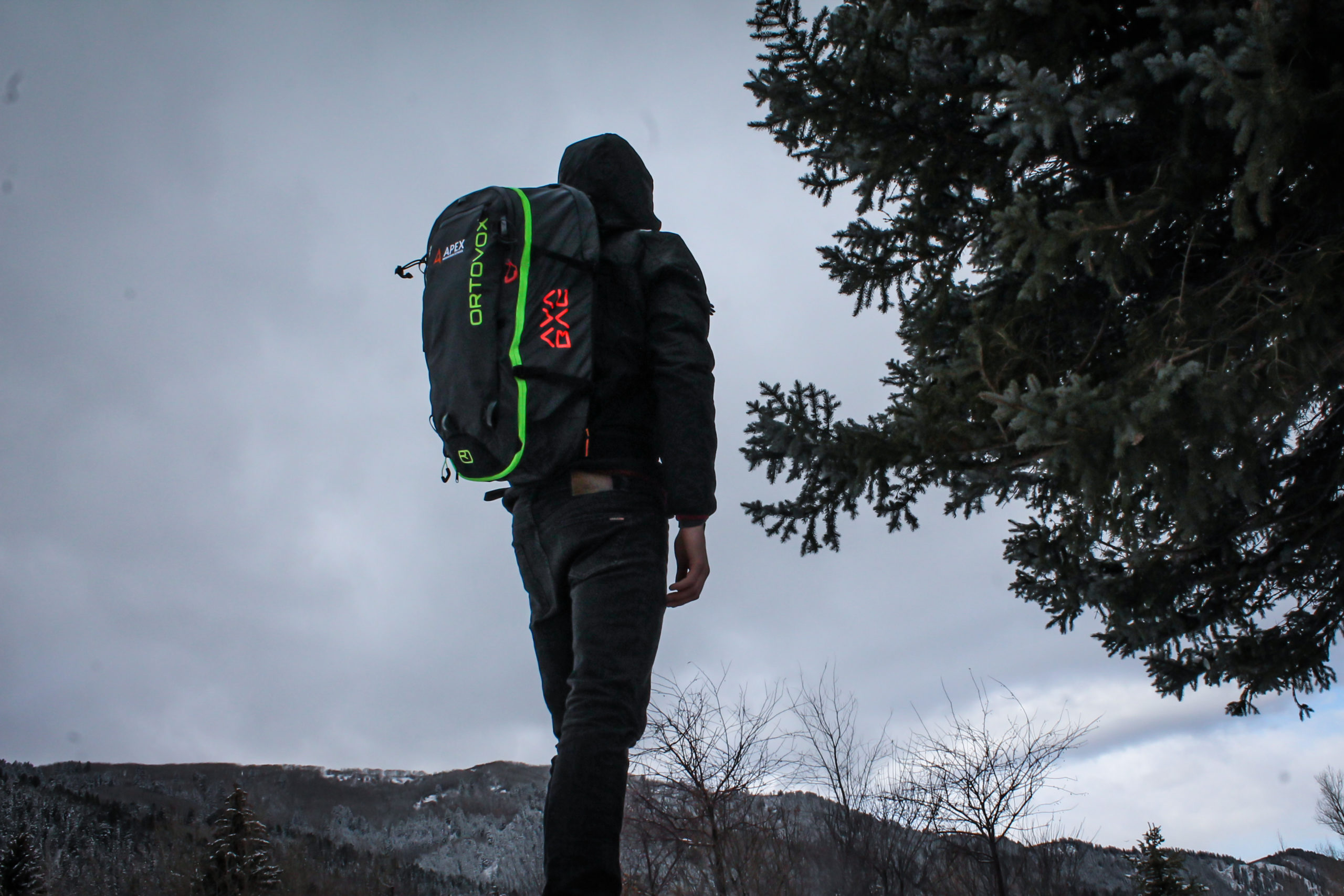 Ortovox backpacks on Apex Mountain School guide