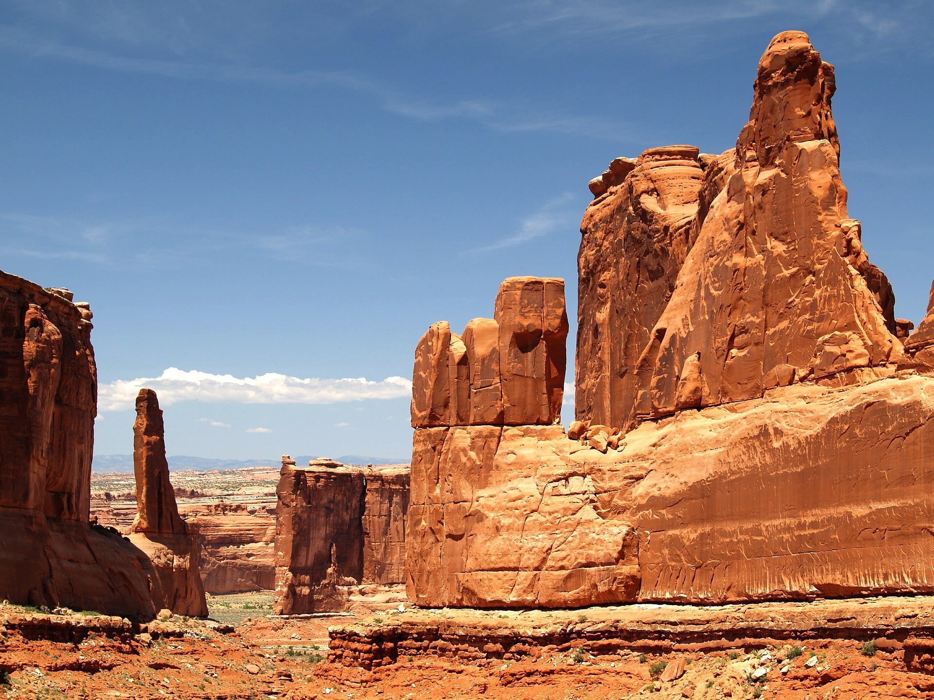 Independence Monument in Colorado National Monument, Grand Junction Colorado, Western Slope